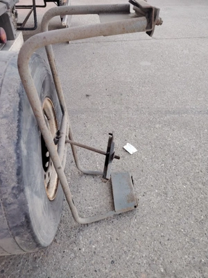 Suport roata rezerva semiremorca 