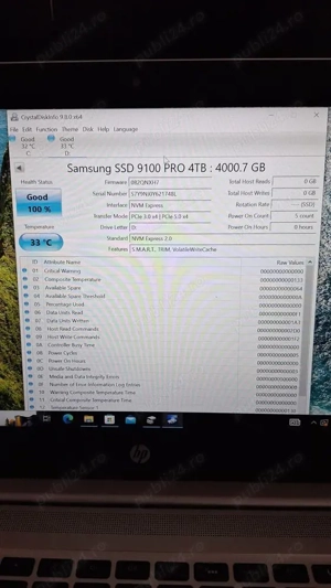 Ssd M2 9100 Pro 4TB Bulk