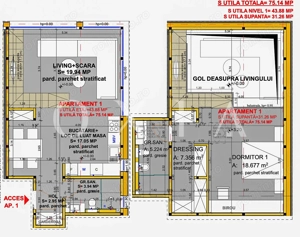 OX719 Loft modern 75 mp | Complexul Studentesc | Imobil nou 2026 - imagine 17