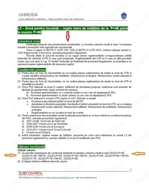 GHIRODA | Cladiri Rezidentiale | Locuinte Colective | Regim de Inaltime Mediu | Mare