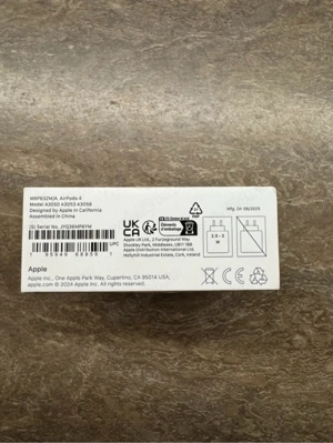 Apple Airpods Gen 4 (2024)