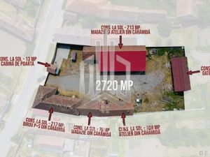 Spațiu de birouri | Teren 2.720 MP | Aita Mare