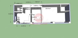 Spatiu Comercial Parter si Curte - in Constructie - imagine 2