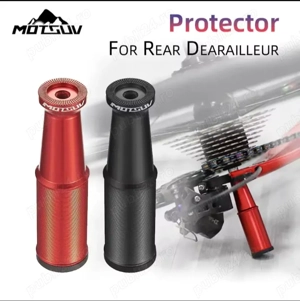Protectie aparatoare brat schimbator pinioane spate deraior bicicleta cric cursiera mtb aluminiu