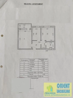 De vanzare, apartament 2 camere, decomandat, gaze, zona Casa de Cultura