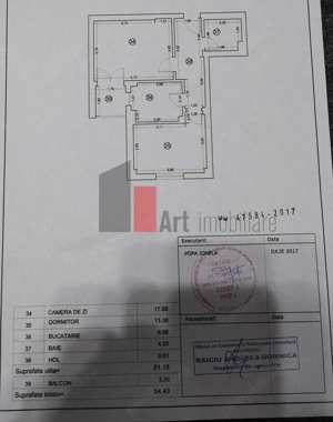 De vânzare apartament 2 camere Complex Rezidențial Rotar Park 1 - imagine 6