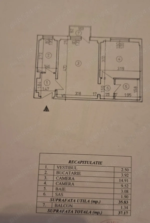 Apartament 2 camere, Aleea Vergului, sect.2 - imagine 8