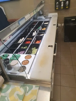 Echipamente ,utilaje S-H.Mese inox.vitrina shaorma, burger, sandwich uri etc