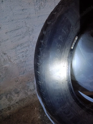 Pereche Michelin M+S 185/65/R15 uzate puțin  - imagine 3