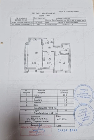 Apartament 2 camere spațios 54 mp + PARCARE | Sector 3   Drumul Gura Făgetului | Bloc nou - imagine 8