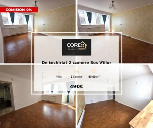 De inchiriat 2 camere Sos Viilor - 7min de metrou Eroii Revolutiei