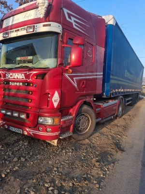 Ansamblu Cap tractor Scania cu semiremorca... - imagine 3