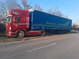 Ansamblu Cap tractor Scania cu semiremorca... - imagine 2