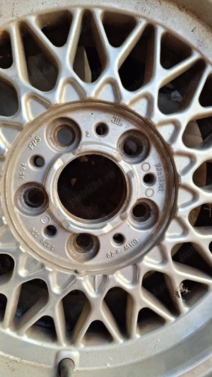 jante bbs r15,model style 5 sh. și o roată de rezerva bmw e46 - imagine 2