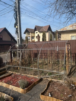 Solar 4m x 3m cu husa, gardut si portita