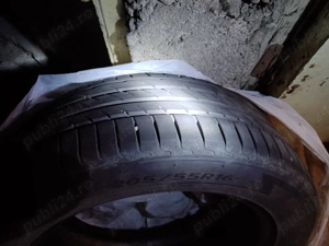 Pereche Laufen 205/55/R16 de vară uzate puțin  - imagine 2