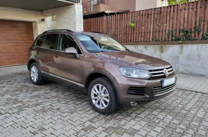 Volkswagen Touareg 7P 3.0TDI V6 245CP R-line 2013 4x4 - Volan Incalzit - imagine 3