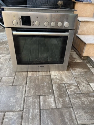 Cuptor Bosh cu plita electrica 