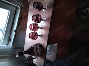 Vând cristale rosu rubin 150 lei livrare gratuita în Bihor