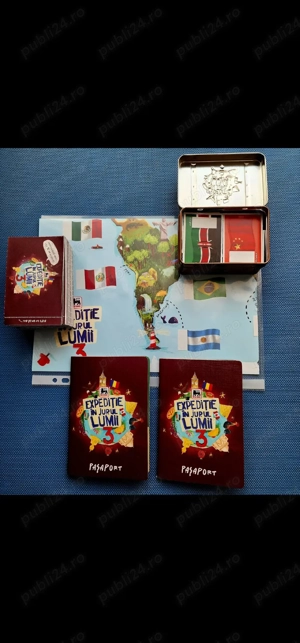 400 cartonase Expeditia in jurul lumii