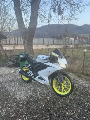 Yamaha yzf r125 2021 competition white - imagine 5