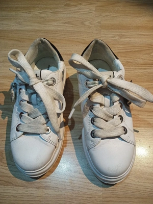 nr 39 Karl Lagerfeld adidasi din piele  - imagine 3