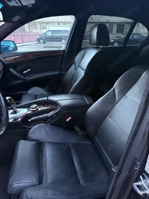 BMW Seria 5 E60  520d  177cp  2008  LCi  Pachet M  Automat Joystick - imagine 4