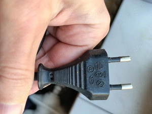 Cablu electric electrocasnice European 2-pin power plug, cablu alimentare - imagine 2