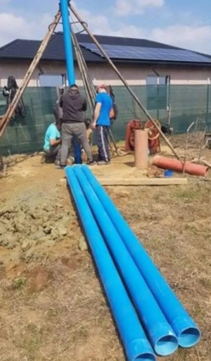 Forăm fântâni  cele mai avantajoase prețuri 