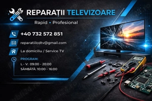 Reparații TV & Electronice   București & Ilfov