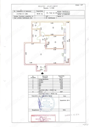 Proprietar, Timpuri Noi, metrou, apart. 3 camere, 90 mp + parcare subterană, (Ion Minulescu, sect 3) - imagine 16