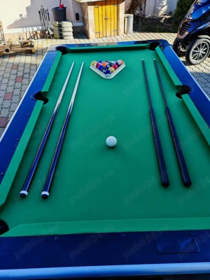 Vând masa biliard ardezie