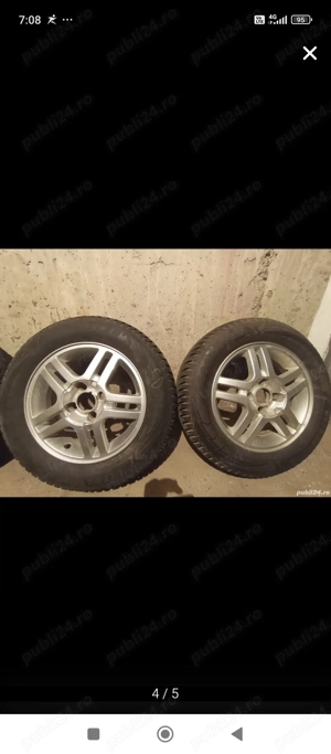 Vând 4 Jante Aliaj, dimensiune R15 cu prindere 4X108. Doar jantele se vând fără anvelope  - imagine 3