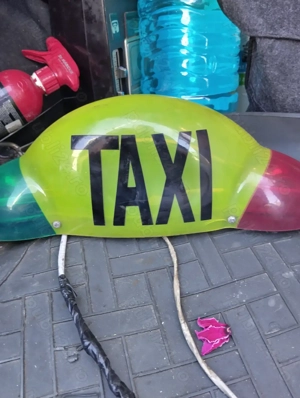  Lampă cupolă taxi de vânzare  - imagine 3