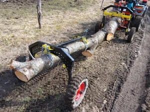 vand transportor de lemne pentru atv/tractoraș/masina de teren. - imagine 2