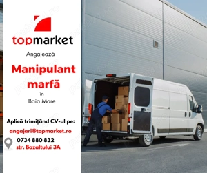 Angajăm Manipulanți marfă în Baia Mare