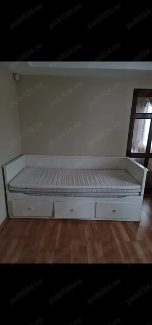 Pat  cu saltele incluse 160x200 