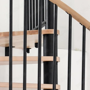 Scara interioara Spiralis - spirala clasica fag + metal