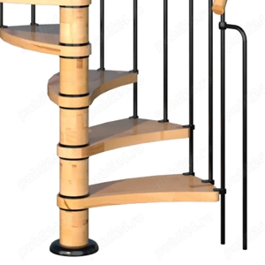 Scara Larissa spirala - fag + metal, 3 diametre disponibile