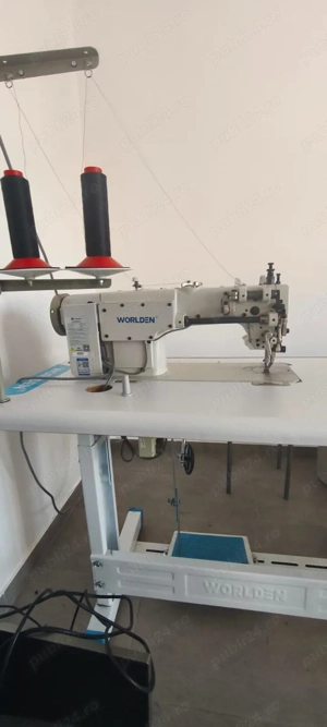 Mașină de cusut industrială   stare excelentă - imagine 5