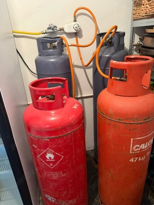 Butelii GPL 47 kg cu instalație completă pentru centrală