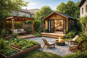 Spațiu privat 133 mp în oraș   ideal tiny house   grădină   oportunitate rară