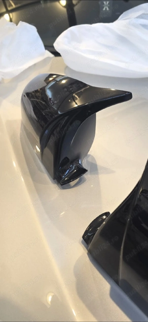 Vand capace oglinzi (batman) Bmw seria 6 cabrio,coupe,grand coupe Noi, negru lucios