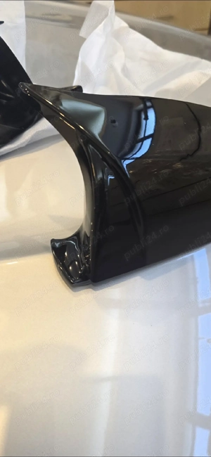 Vand capace oglinzi (batman) Bmw seria 6 cabrio,coupe,grand coupe Noi, negru lucios - imagine 4