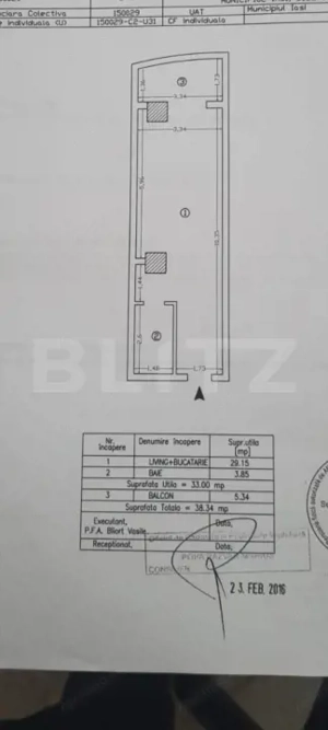 Garsoniera de vanzare, 33 mp, zona Central - Lazar Residence - imagine 4