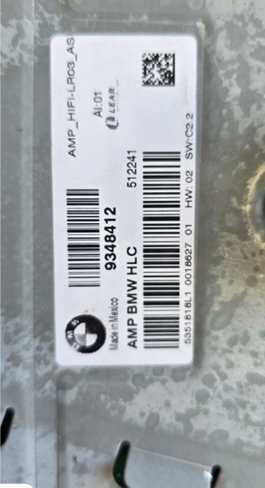 Amplificator,Boxe bas sunet Bmw X4 F26 2013-2018 Bmw X3 F25 2010-2017 - imagine 3