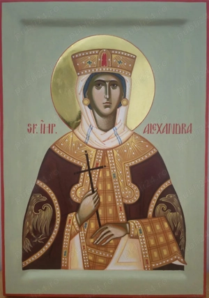 Icoane pictate manual la comanda