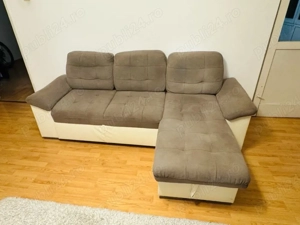 Vand canapea Mobexpert extensibila cu sezlong