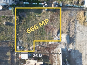 Teren 666mp cu autorizatie de duplex | Bucovat - imagine 2