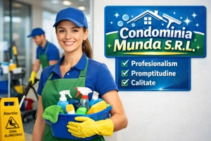 Firma de curățenie Condominia Munda S.R.L